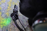 NVIS green operator lip light for aviators in special operation units